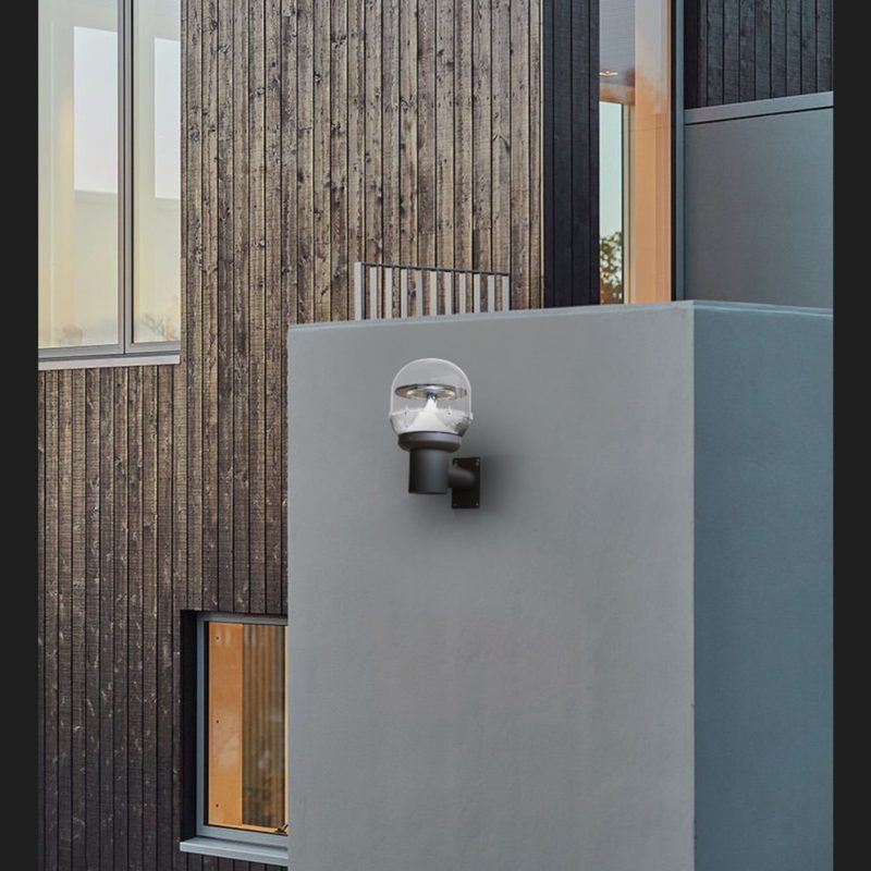 AWM-01 Solar LED wall Light (13inch high)